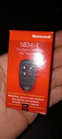Factory Sealed Honeywell 5834-4 4 Button Fob