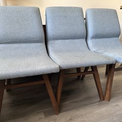 Mid Century Modern Chairs 4x OBO