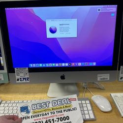 Apple 21.5” iMac - 3.0 Six Core i5 - 16GB of RAM - 1.03TB Fusion - 2019
