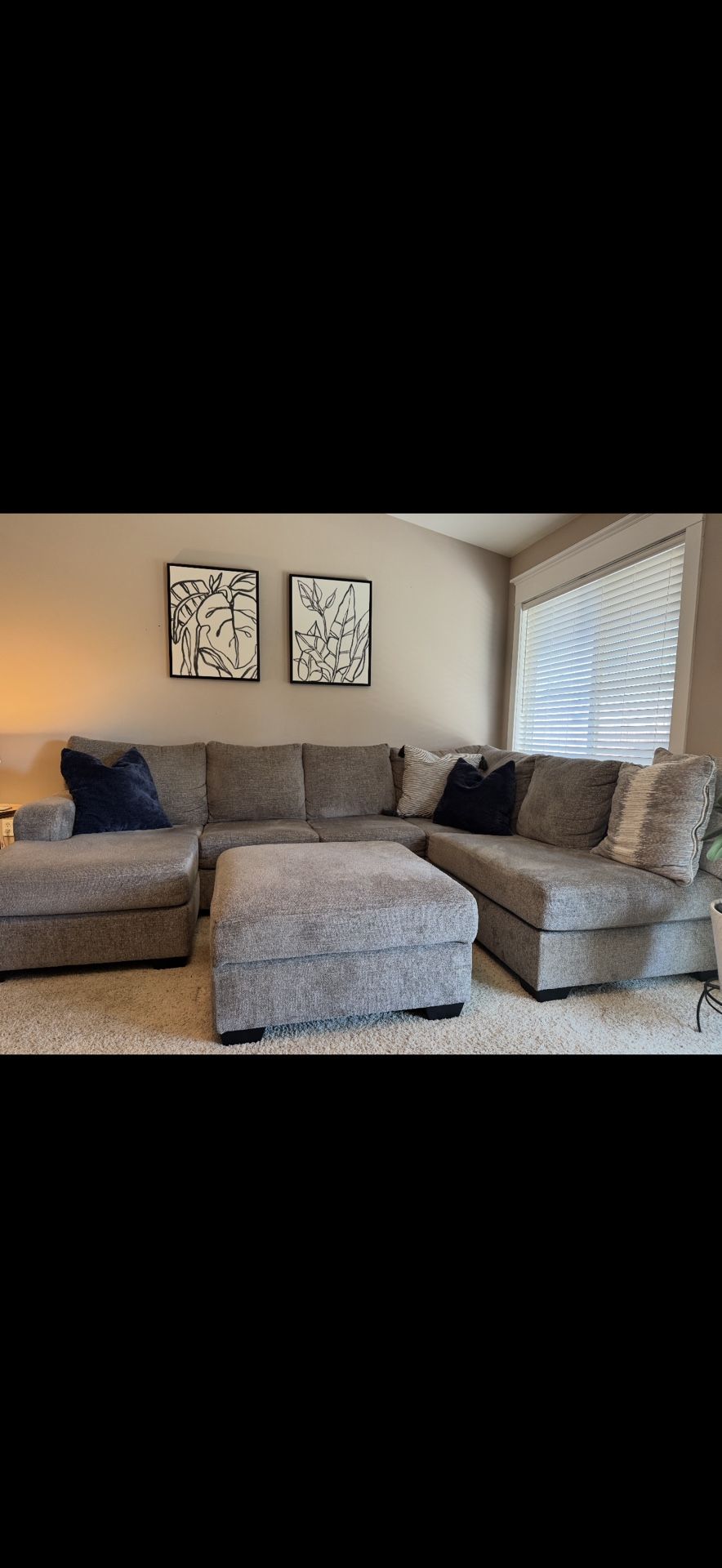Ashly Furniture Couch. 