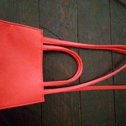 Red Small Telfar Bag