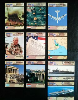 **RARE** 1991 Desert Storm Original Pro Set Cards