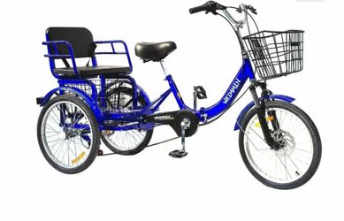 Bicycle with back seat