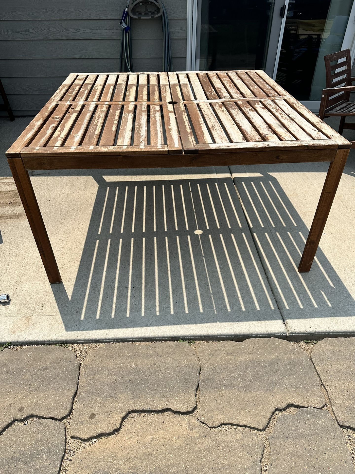 Wooden Ikea Outdoor Table