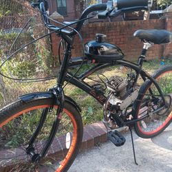 Motorized Gas Bicycle 80cc 2 Stroke