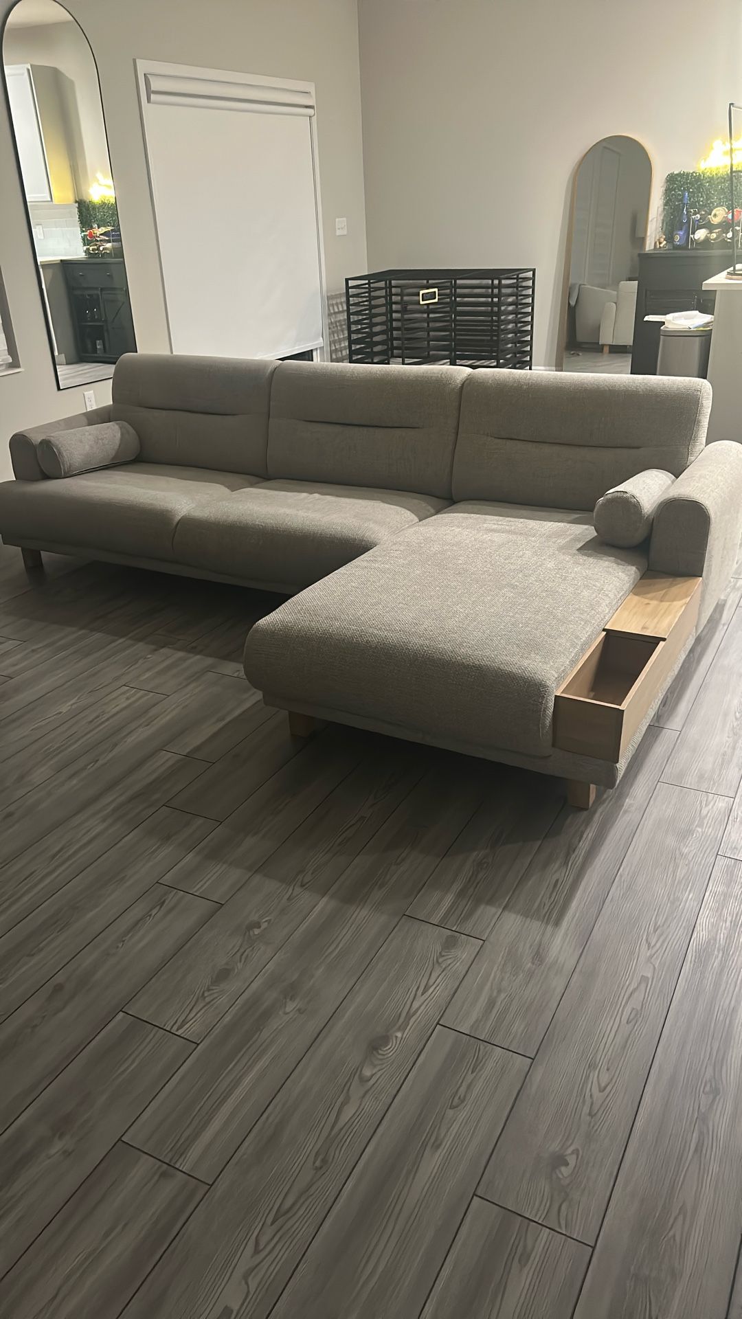 Modern IKEA couch (very Comfy)