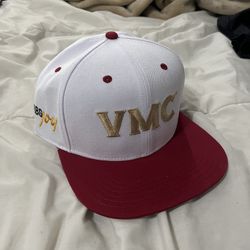 White and Red VMC Hat 
