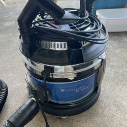 Filter queen, vacuum