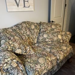 Floral Loveseat