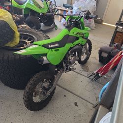 2021 Kawasaki Kx65 And Kfx 90