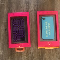 (2) Kate Spade Brand New iPhone Covers