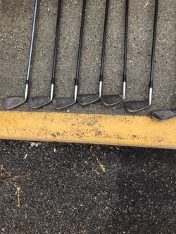 King Viper 5-9 irons, PW, SW