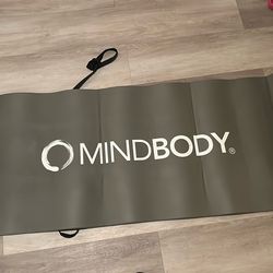 New Mindbody Premium Exercise / Yoga Mat – Thick Yoga Mat with strap