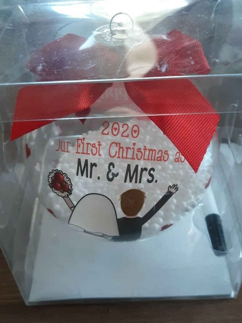 Marriage Christmas Ornament