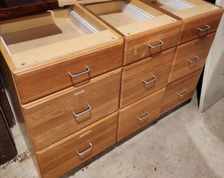 Multi-Drawer Filing Cabinet Units