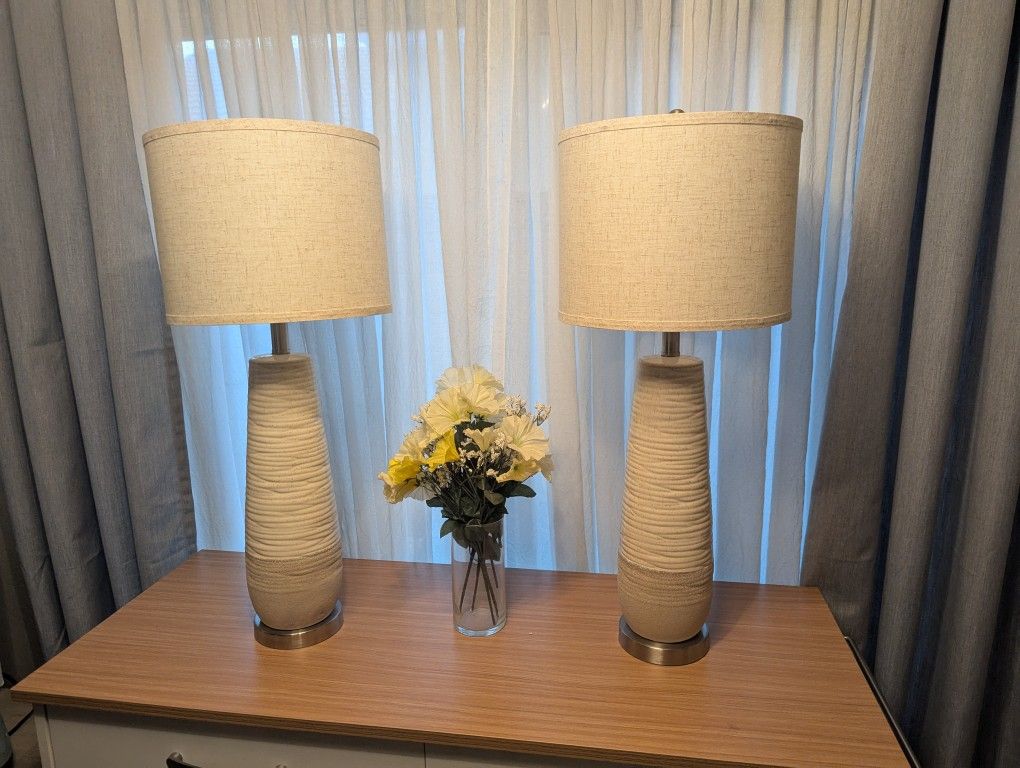 Lamps(2) - 30 inches Tall - New