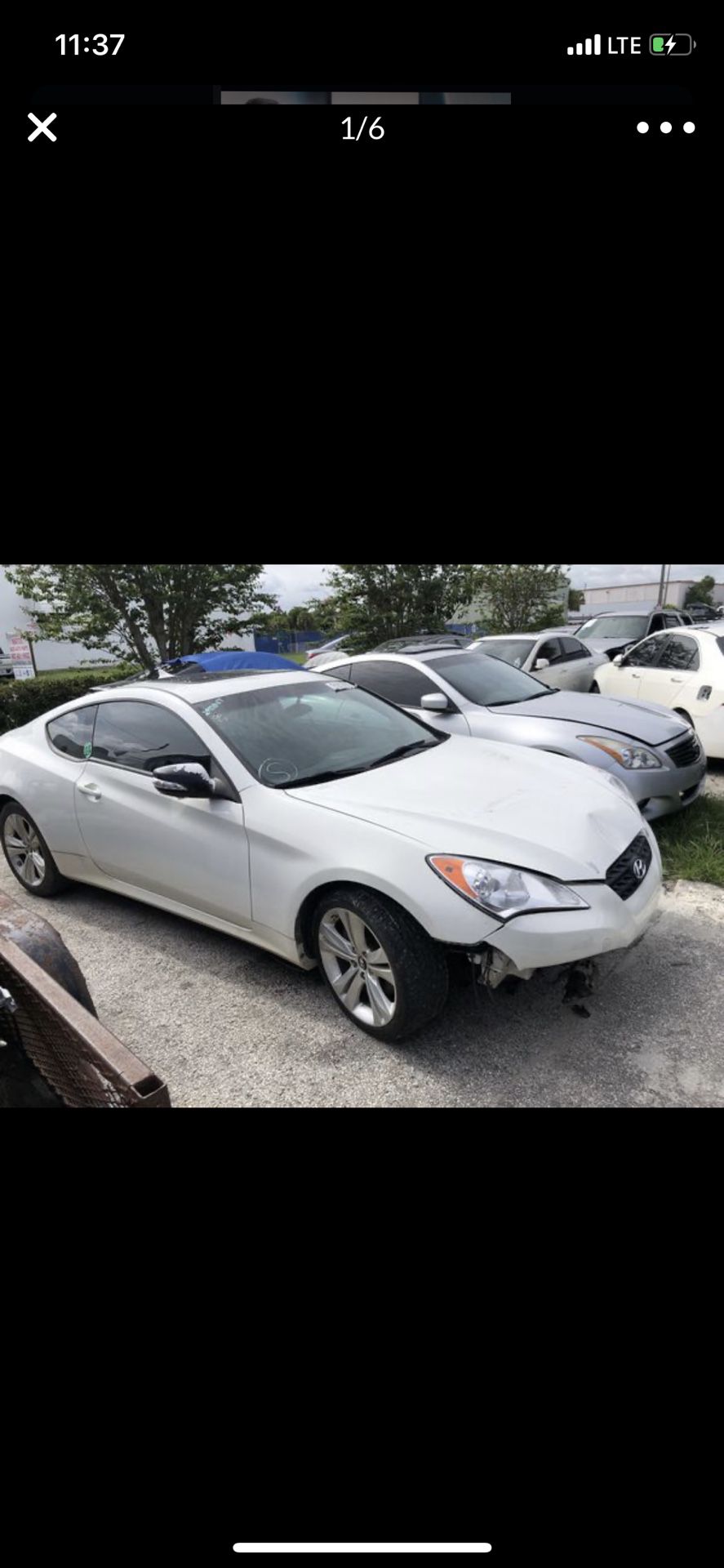 Hyundai Genesis for part out