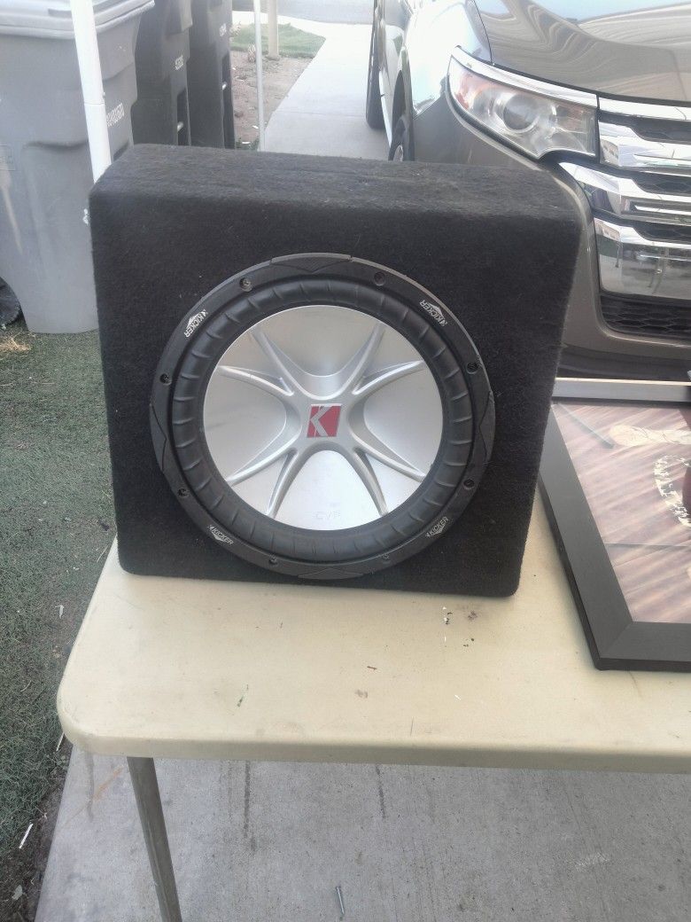12 Inch Kicker Subwoofer