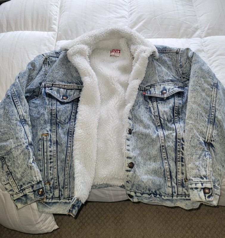 Levis Sherpa Jean Jacket