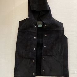 Vintage Ralph Lauren Vest Fur Hoodie