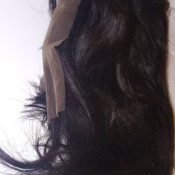 REAL HUMAN HAIR LACE FRONT WIG