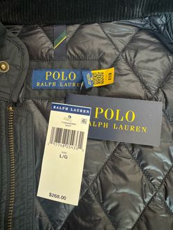Polo Ralph Lauren quilted vest size large “New”