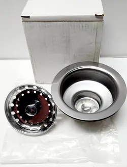 NEW Stainless Steel Sink Basket Strainer Fits Kohler 3.5 in. to 4 in. New in Box