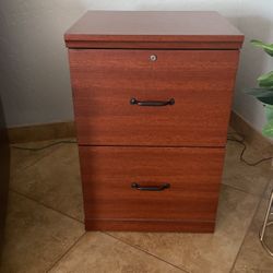 Wooden Filing Cabinet 