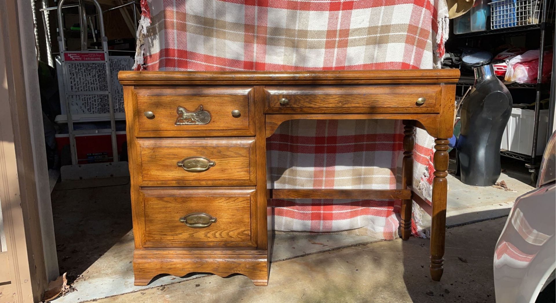 Vintage Sturdy Desk