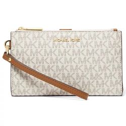 Michael Kors Signature Jet Set Double-Zip Wristlet