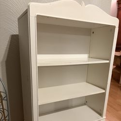 Small White Bookcase 