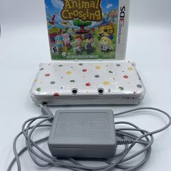 Nintendo 3DS XL Animal Crossing Limited Edition Handheld Console & Complete Game