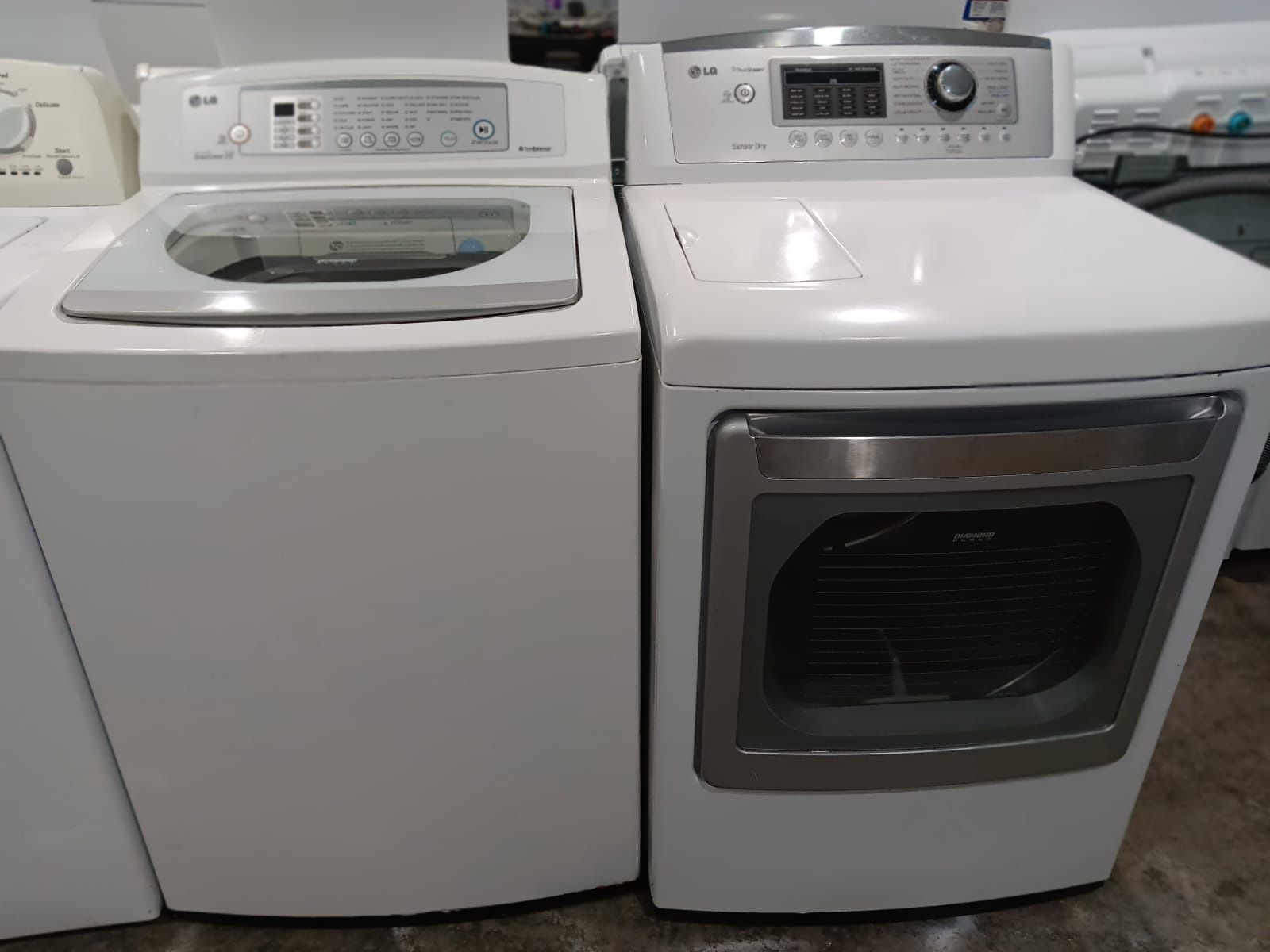 LG Washer and Electric Dryer