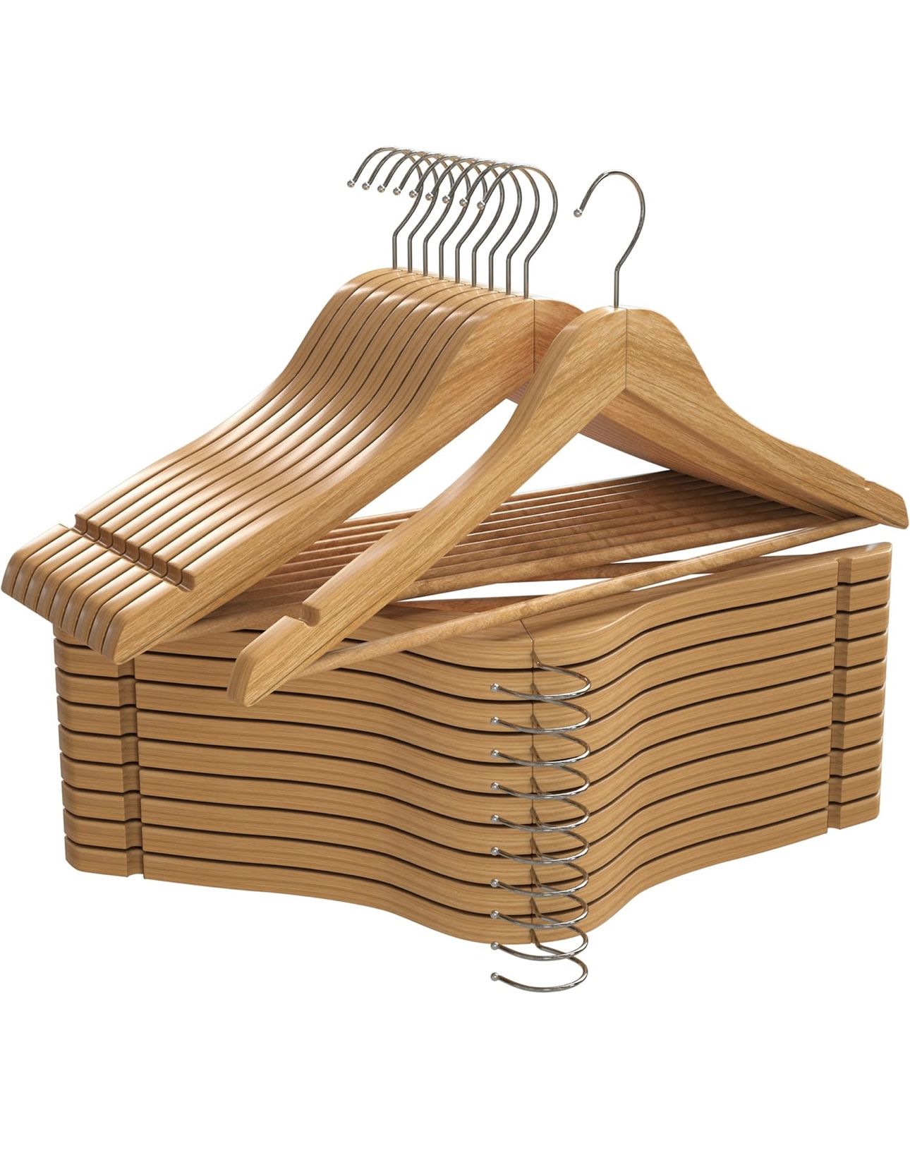 clothes Wood hangers