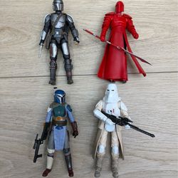 Star Wars black series action figure lot