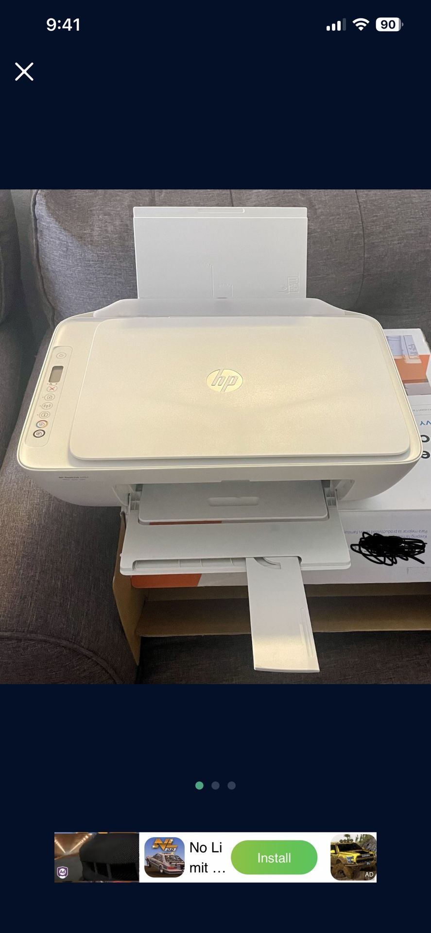 HP DeskJet 2652 (WiFi Connection as well)