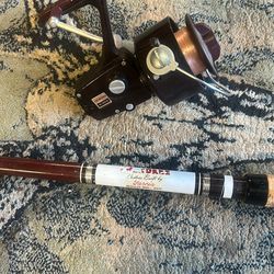Vintage Diawa Reel #7850rl And A Garcia 3571