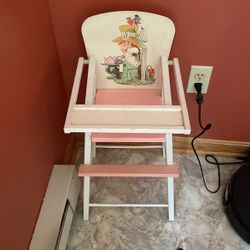 Holly Hobby Old Doll High chair / With Box