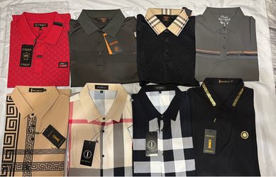 Boss shirts plus various types shirts and belts