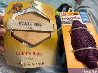 Dog brush and dental toy
