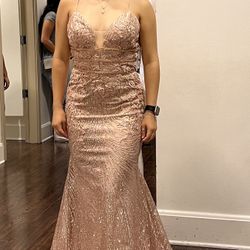 Rose Gold Dress