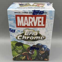2025 Topps Chrome Marvel Comics Blaster Box NEW/SEALED $70/per