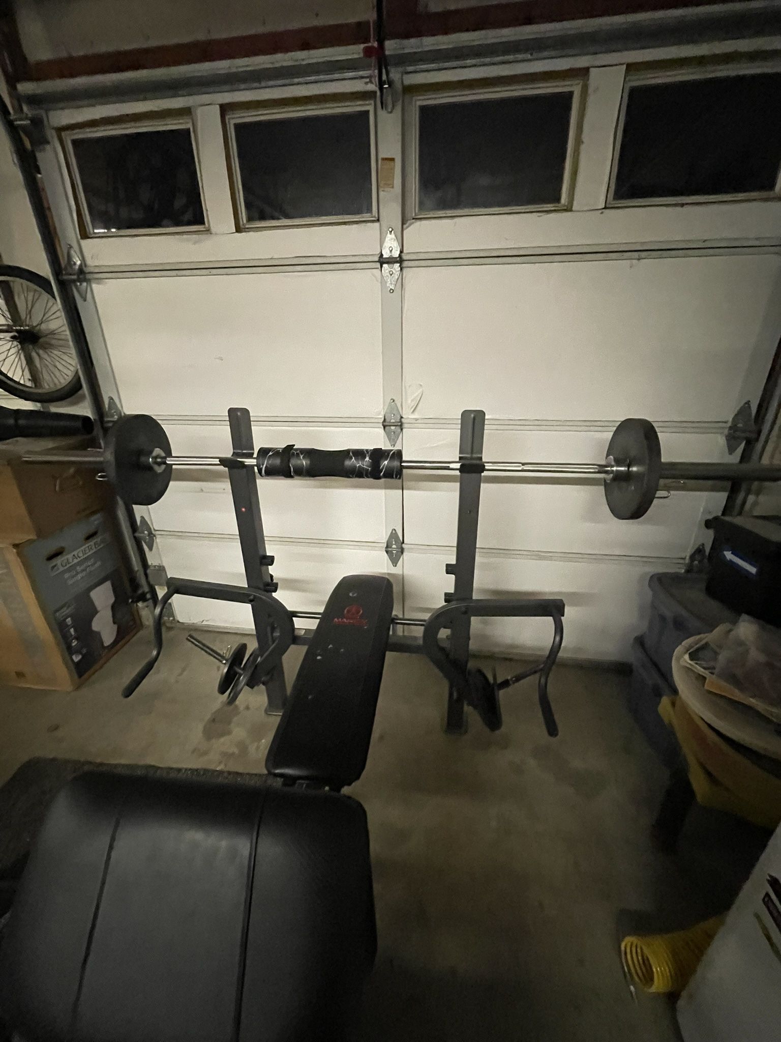300 Lbs Olympic Weight Set STANDARD BARBELL