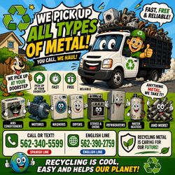 I do pick up metal ♻️recolecto metal