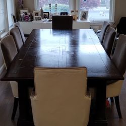Dining Room Table Wood With Extension Leaf