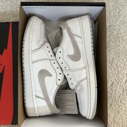 Air Jordan 1 Retro Low OG “Neutral Grey” (2021 Pair)