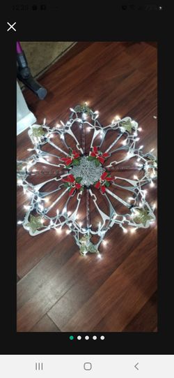 Giant Snowflake Christmas Light 