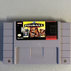 Super Pinball Nintendo Game 