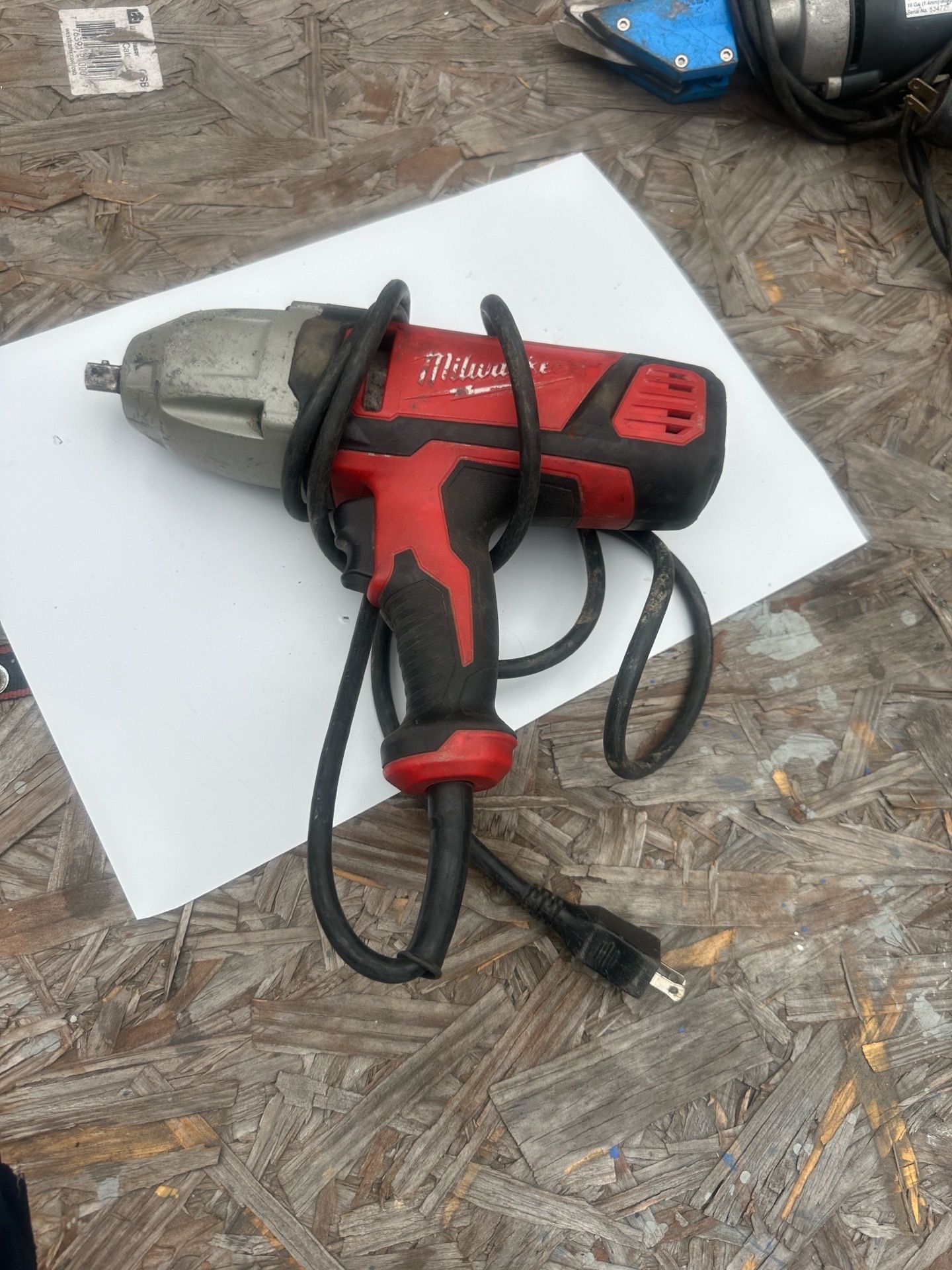 Milwaukee 1/2 impact wrench