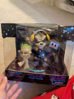 Disney Exclusive Wonder Ground Gallery Cosmic Boogie Rocket & Groot Vinyl Figure